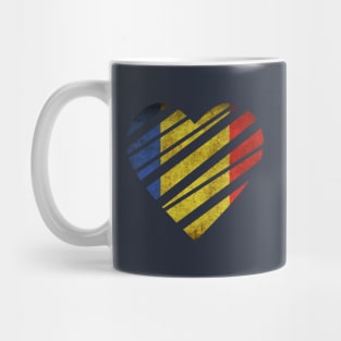 Romania Heart Mug